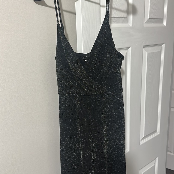 Black sparkly jumpsuit - Picture 1 of 4